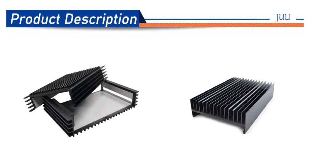 Aluminium Heat Sink Industrial Aluminium Profile Aluminium Alloy Skived Fin